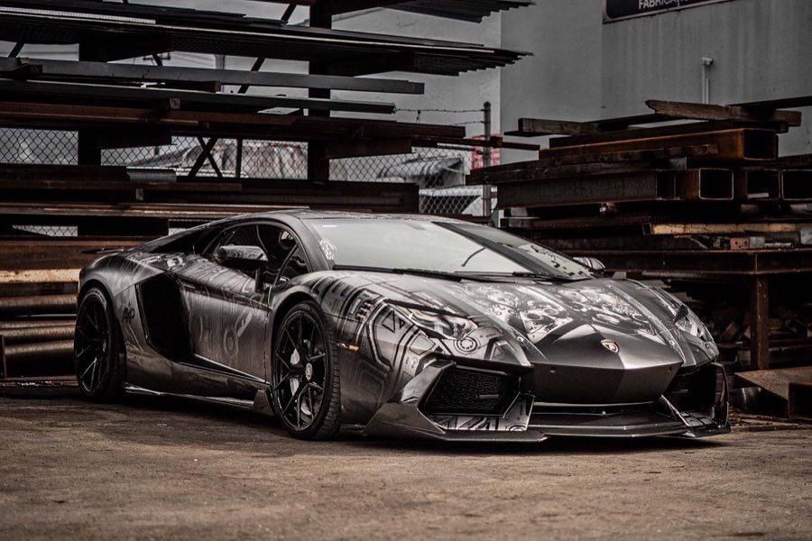  Lamborghini Aventador LP700-4 by MetroWrapz 2019 года  (фото 1 из 7)